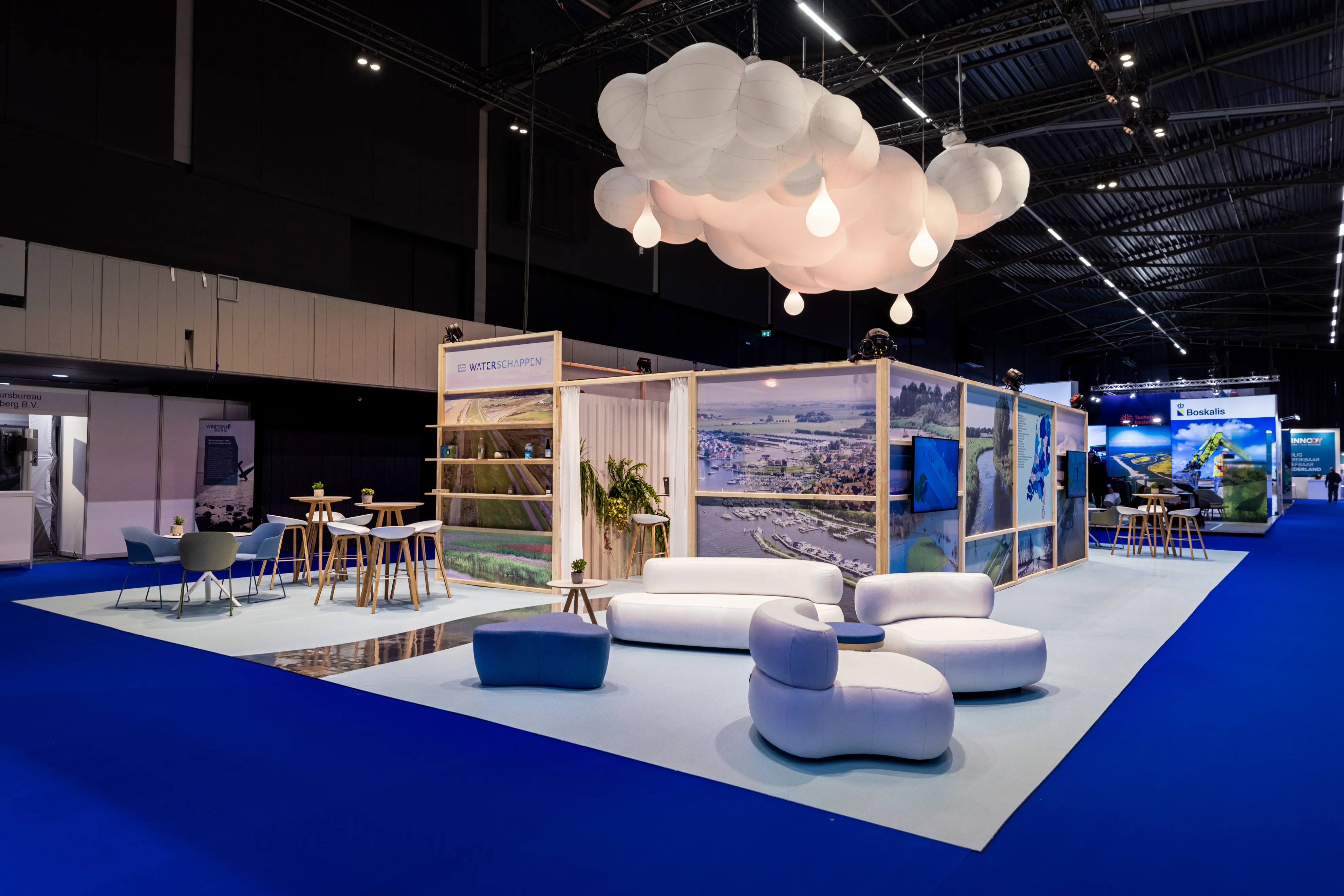 Hospitable and inspiring stand for the Unie van Waterschappen