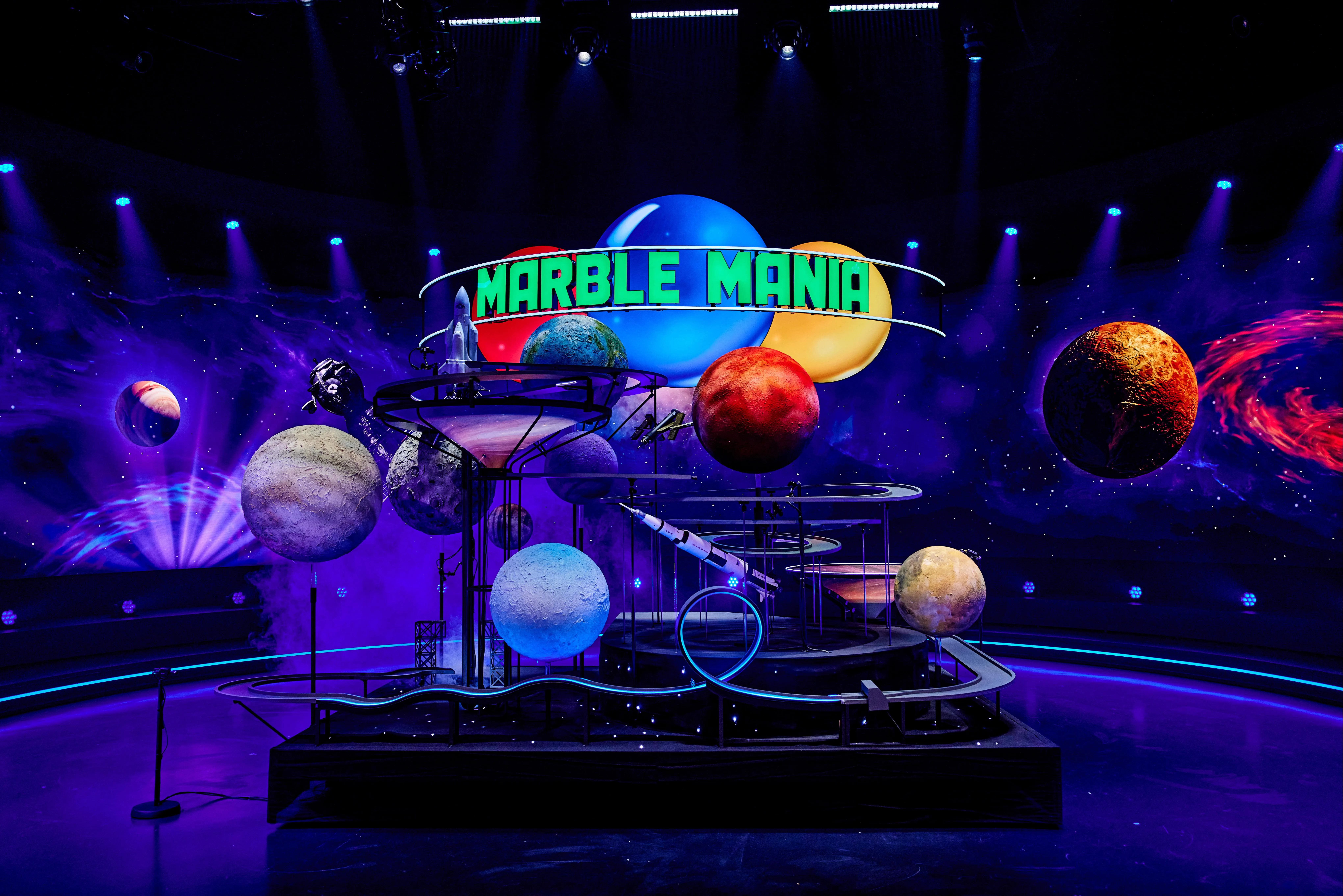 Spectacular marble runs for Marble Mania