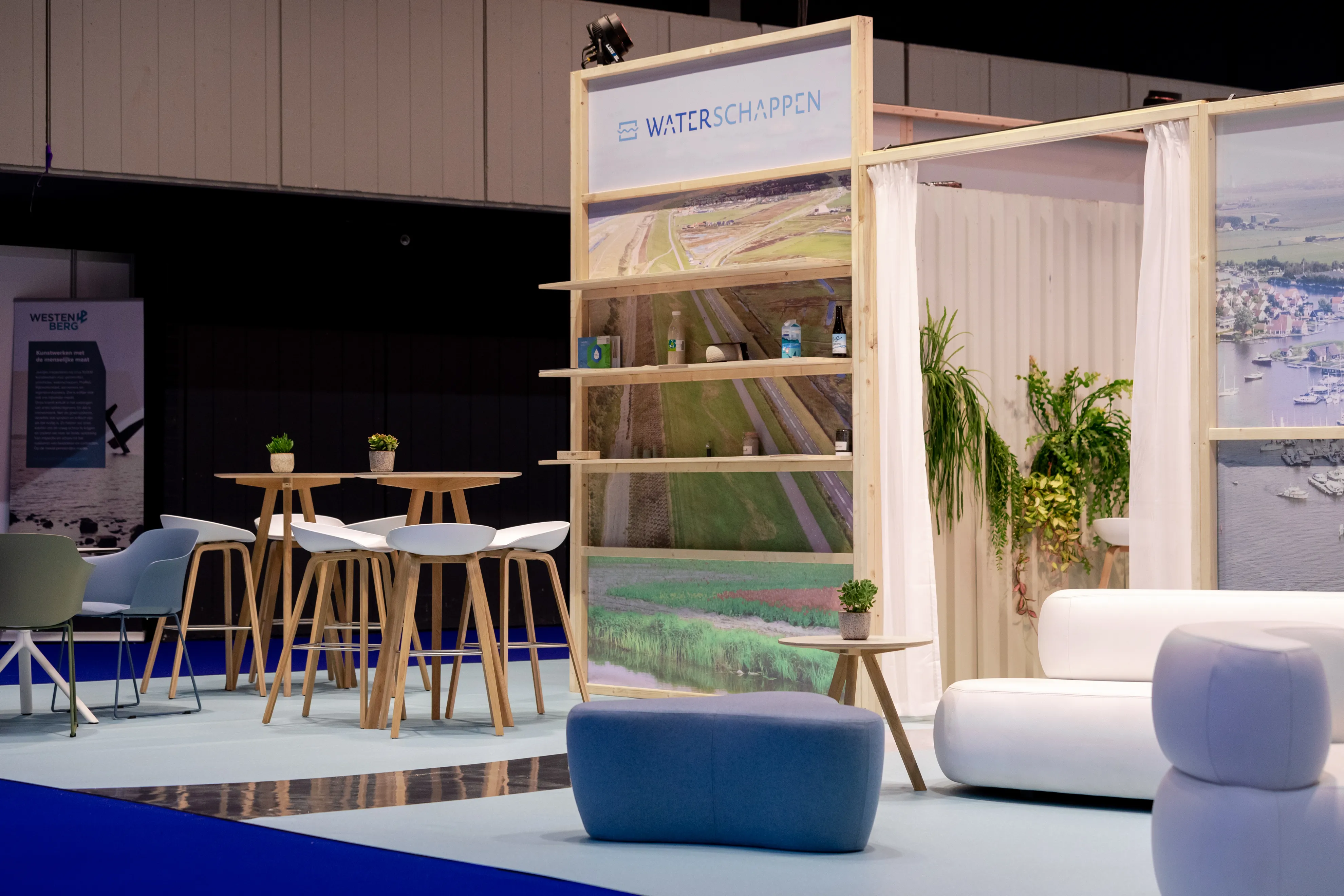 Hospitable and inspiring stand for the Unie van Waterschappen