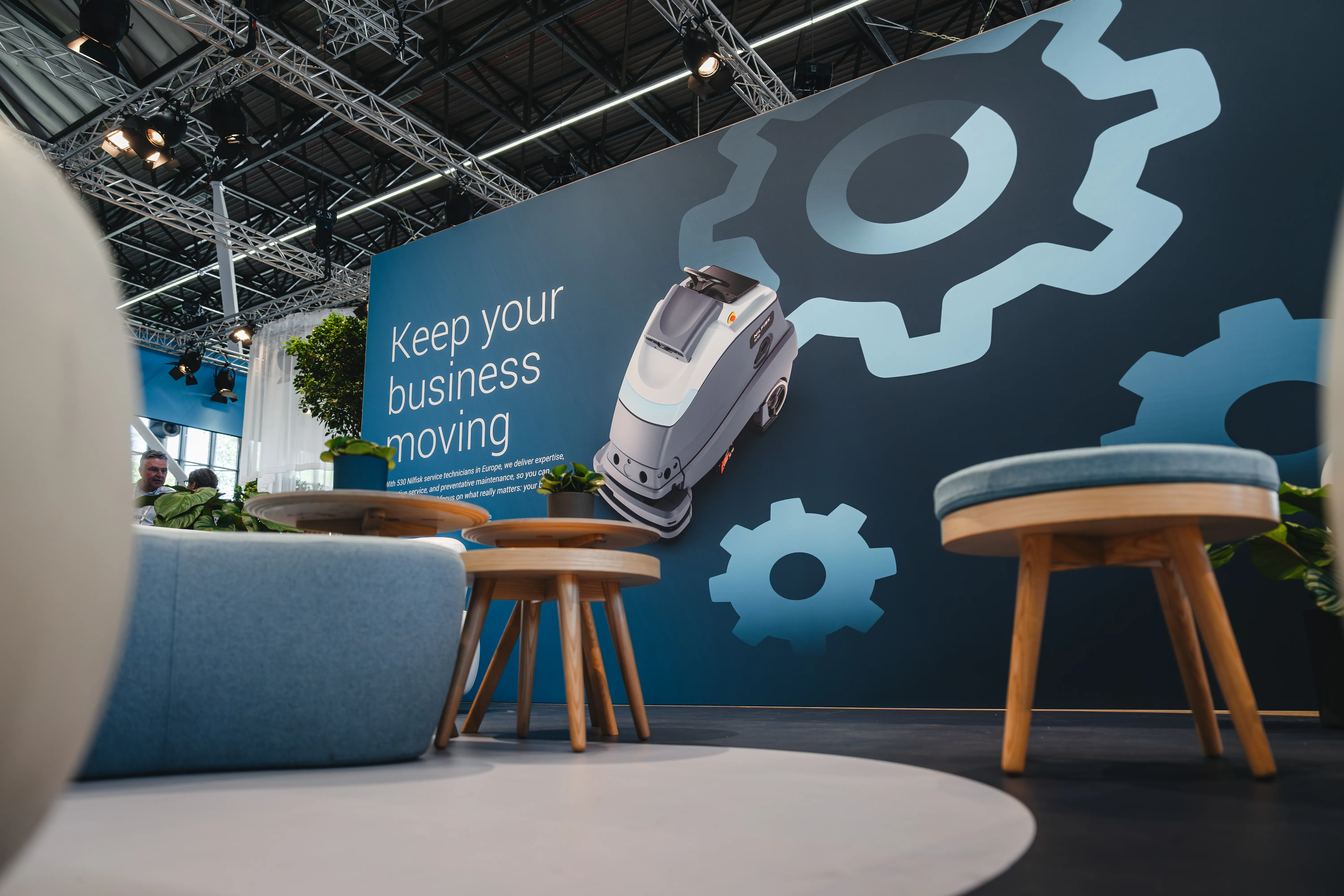 Enhanced brand experience for Nilfisk at Interclean