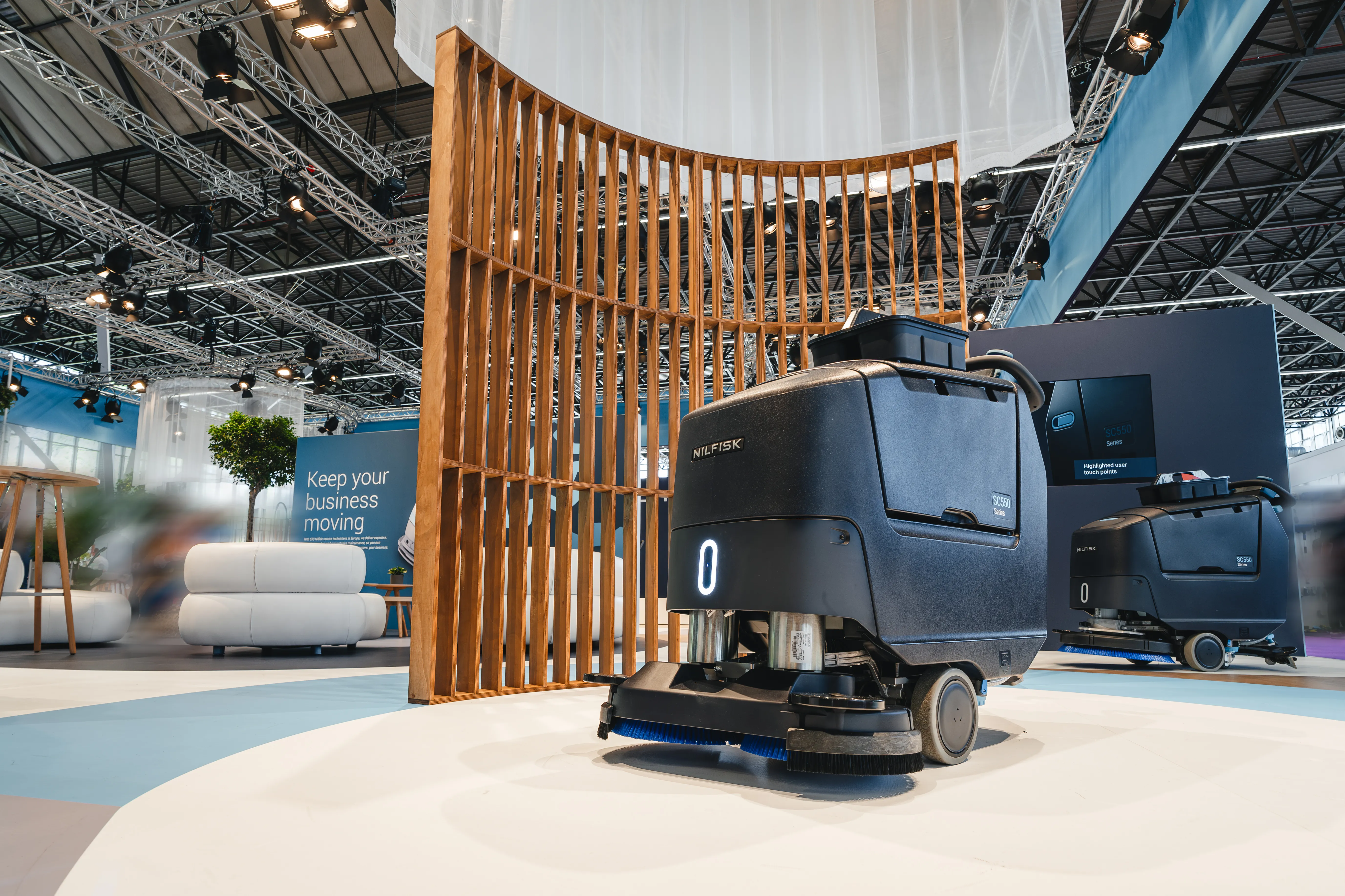 Enhanced brand experience for Nilfisk at Interclean