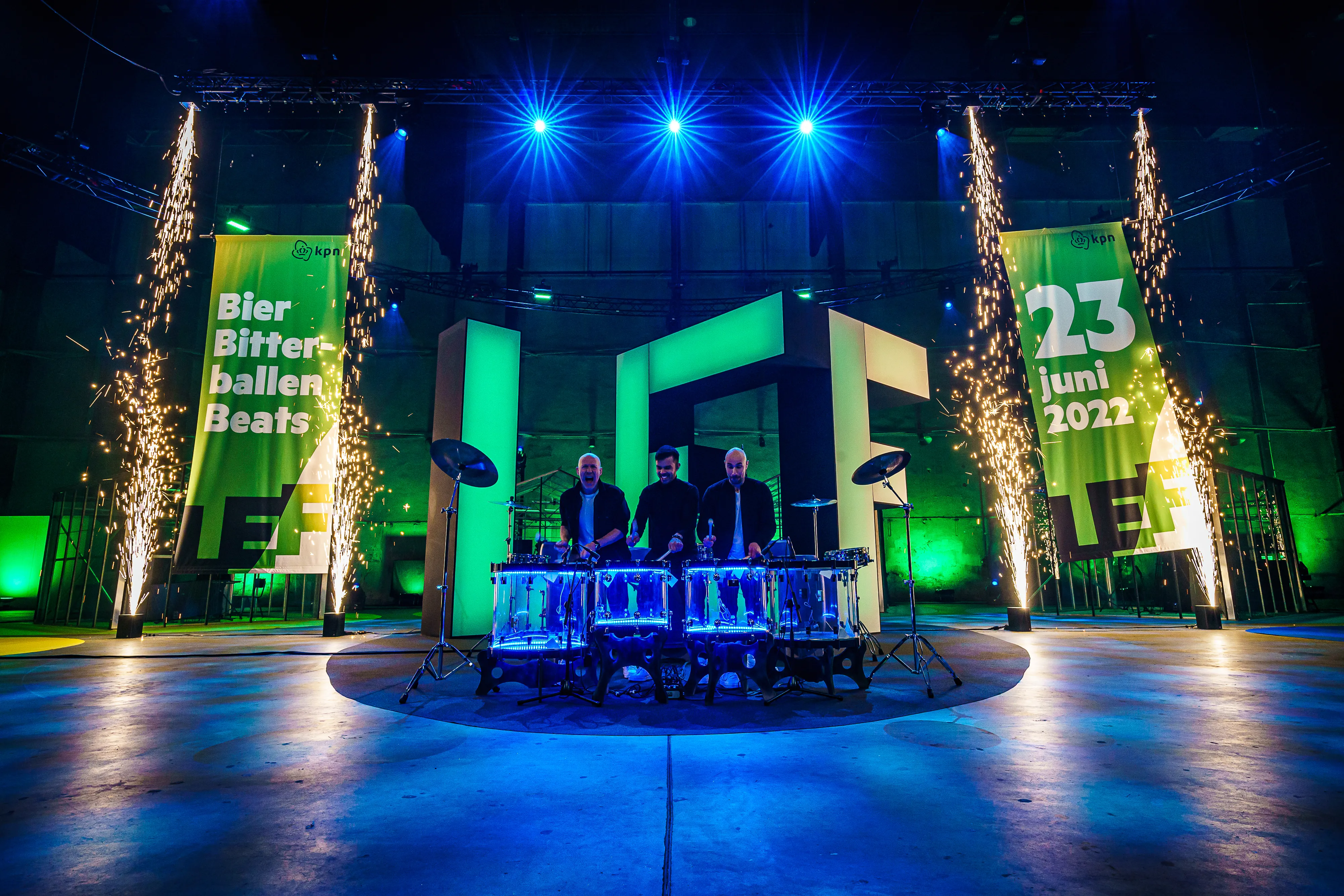 Industrial and modern decor for KPN