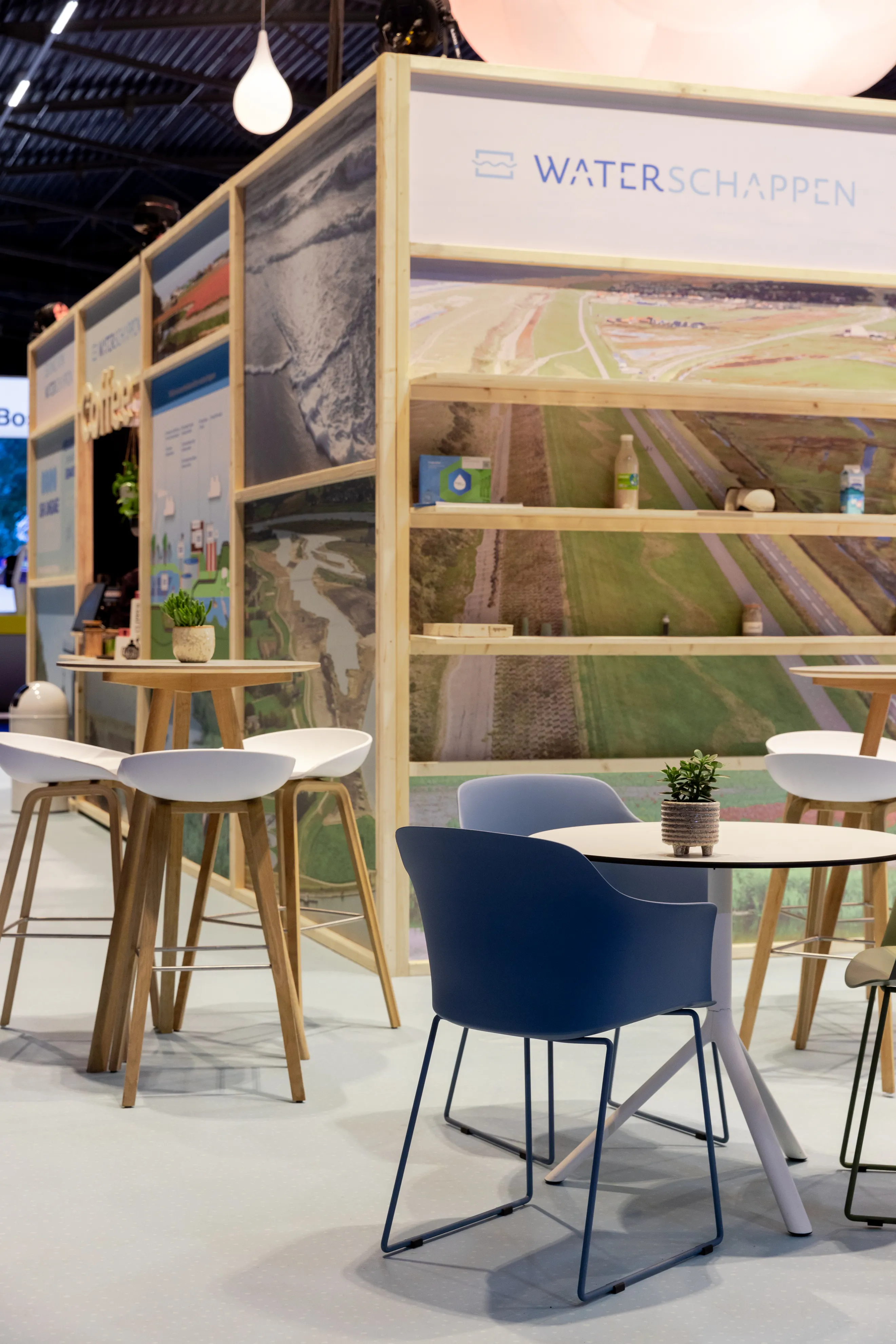 Hospitable and inspiring stand for the Unie van Waterschappen