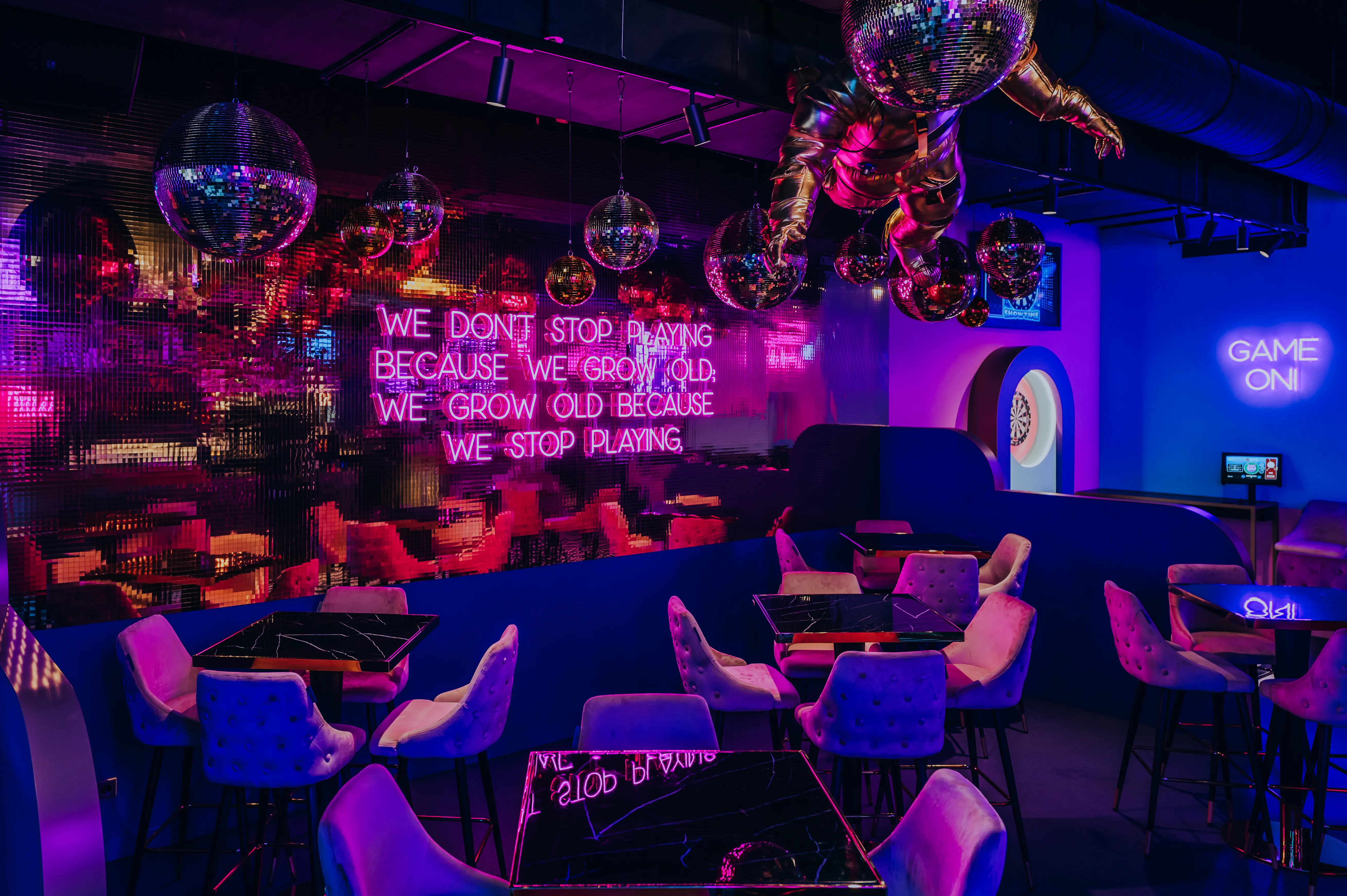 A unique experience of competitive socialising at The All Out