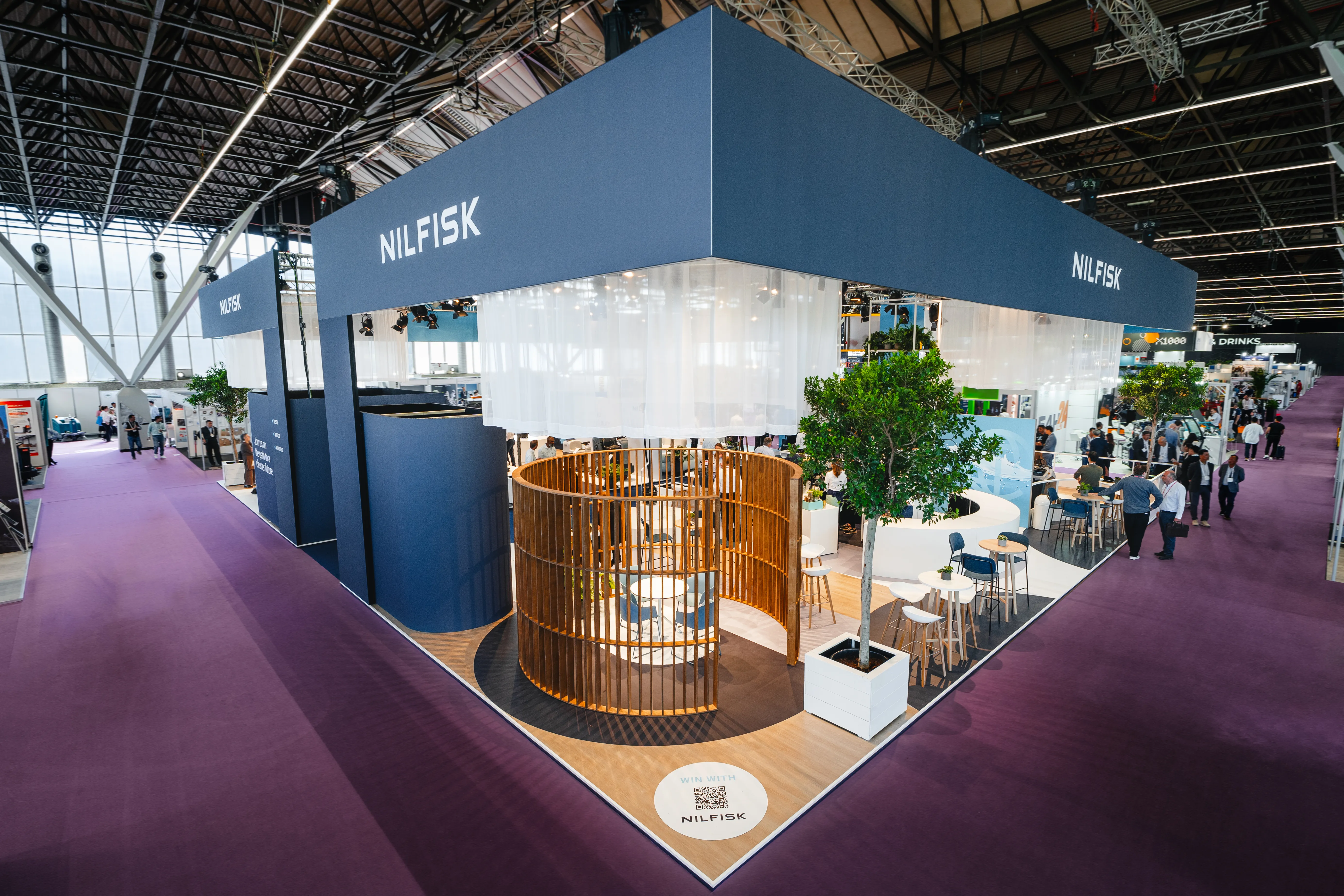 Enhanced brand experience for Nilfisk at Interclean