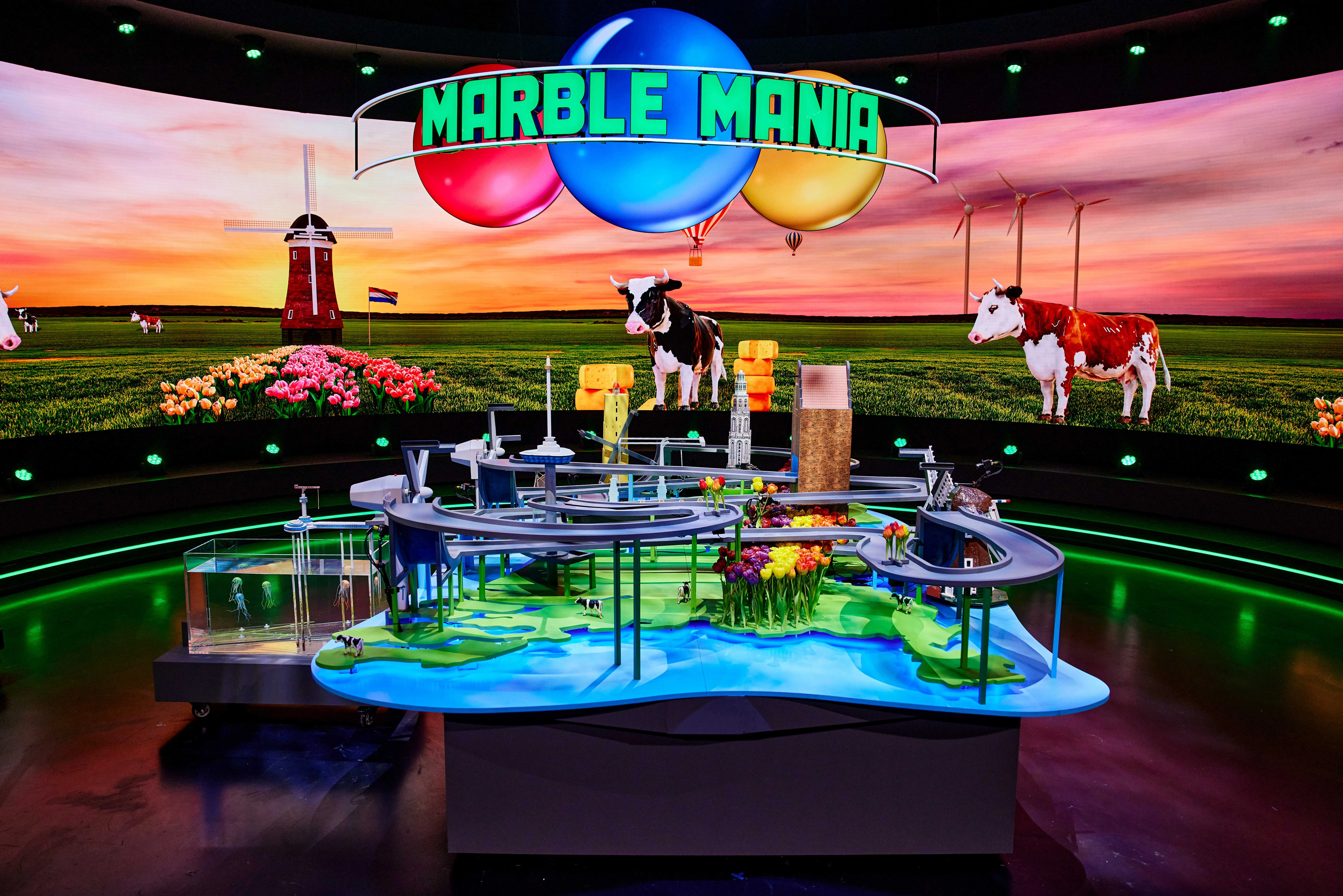 Spectacular marble runs for Marble Mania